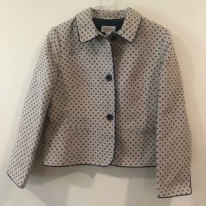 Talbots Italian Fabric Blazer Size Petite 6